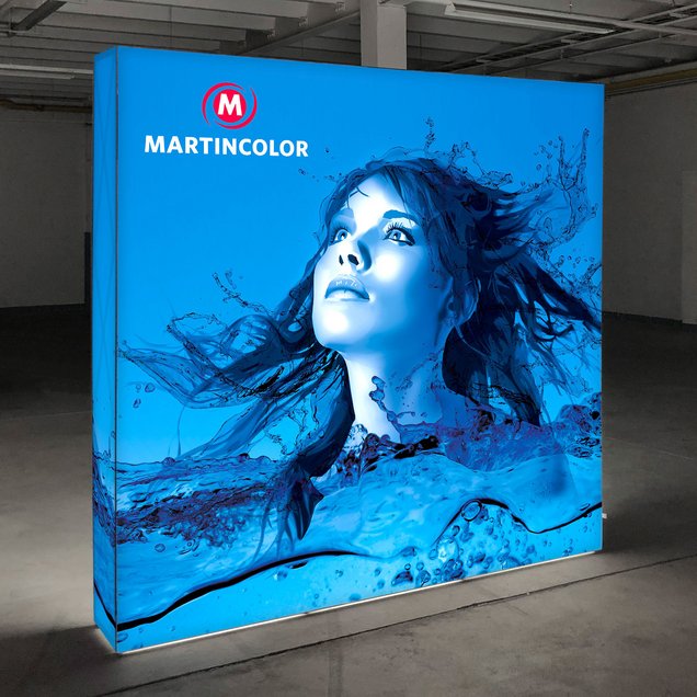 Pared de exposición LED - GRID Lightbox Pared de exposición LED - GRID Lightbox