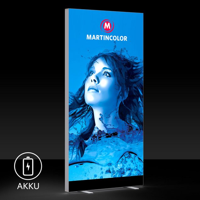 Pared de exposición LED - GLOW UP Battery Pared de exposición LED - GLOW UP Battery