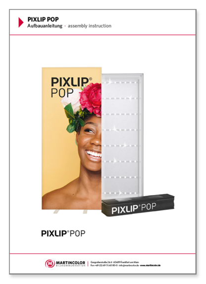 Download assembly instructions PIXLIP POP Download assembly instructions PIXLIP POP